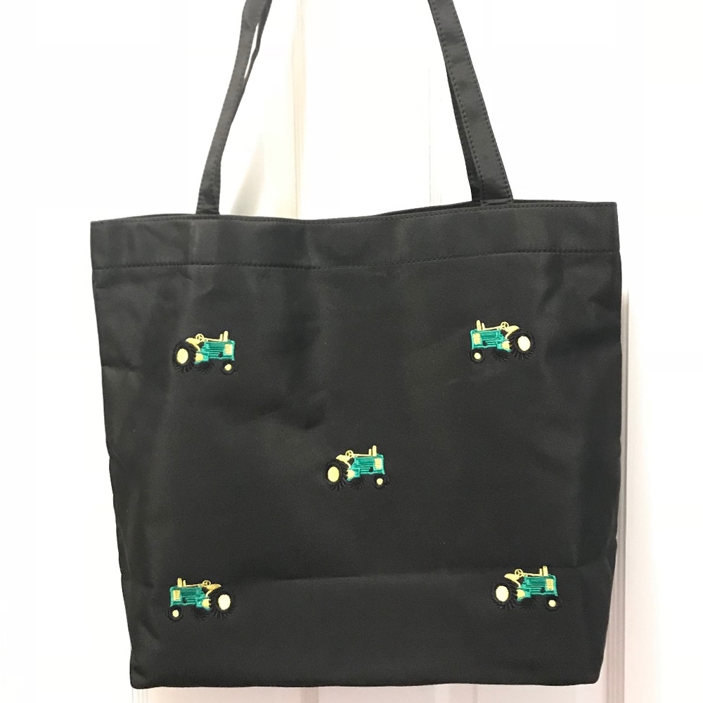 NEW John Deere purse tote bag black country